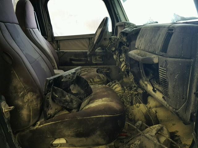 1J4FY19S0XP483658 - 1999 JEEP WRANGLER / მწვანე ფოტო 5