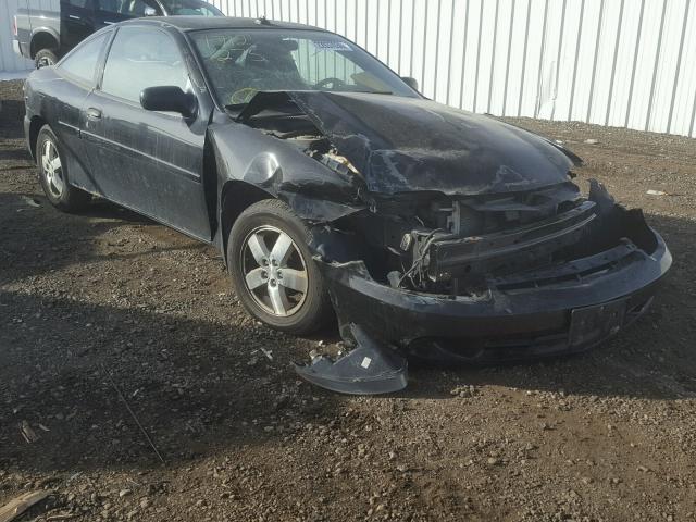 1G1JF12F237255716 - 2003 CHEVROLET CAVALIER L BLACK photo 1