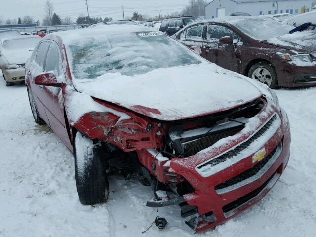 1G1ZC5E02CF288389 - 2012 CHEVROLET MALIBU 1LT RED photo 1