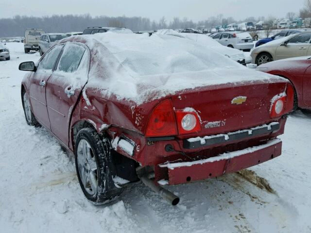 1G1ZC5E02CF288389 - 2012 CHEVROLET MALIBU 1LT 红色 照片 3