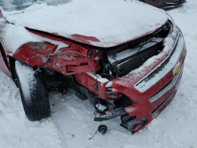 1G1ZC5E02CF288389 - 2012 CHEVROLET MALIBU 1LT 红色 照片 9