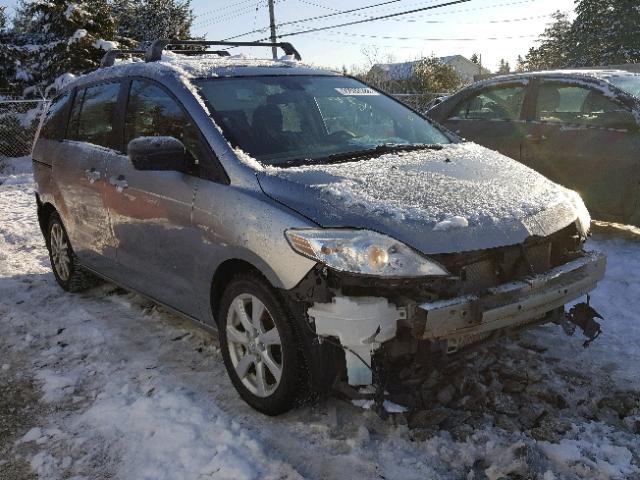 JM1CR2W31A0384047 - 2010 MAZDA 5 GRAY photo 1