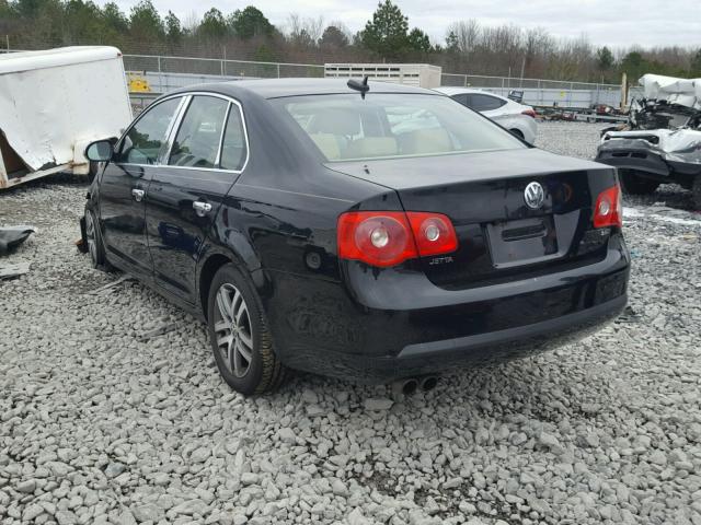 3VWSF81K86M658979 - 2006 VOLKSWAGEN JETTA 2.5 BLACK photo 3