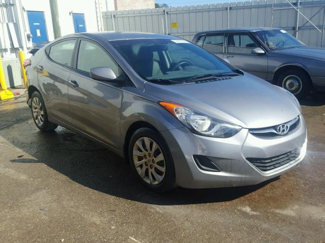 KMHDH4AE0CU278210 - 2012 HYUNDAI ELANTRA GL SILVER photo 1