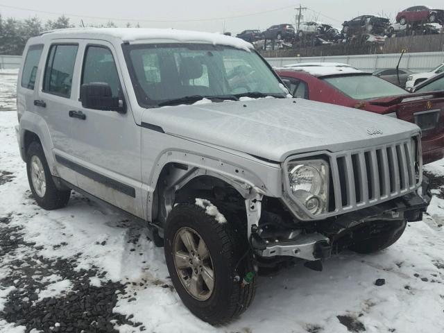 1C4PJMAKXCW209900 - 2012 JEEP LIBERTY SP SILVER photo 1