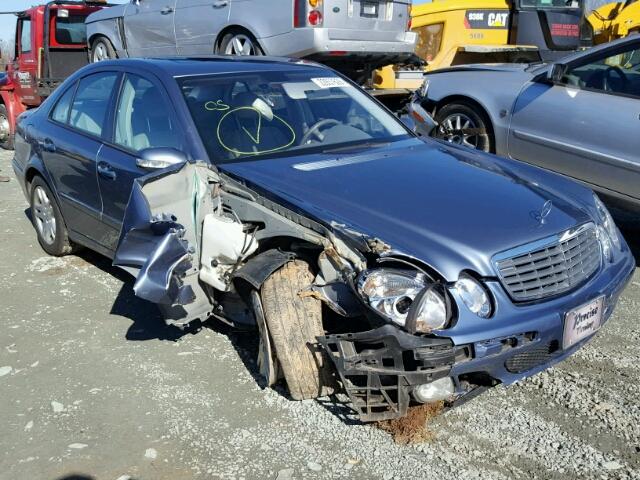 WDBUF65J63A135565 - 2003 MERCEDES-BENZ E 320 BLUE photo 1