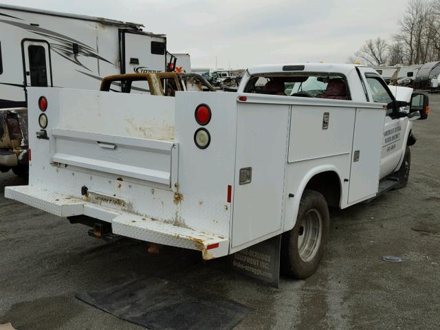 1FDRF3H60DEB52834 - 2013 FORD F350 SUPER WHITE photo 4