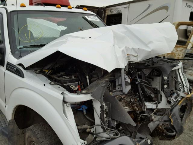 1FDRF3H60DEB52834 - 2013 FORD F350 SUPER WHITE photo 7