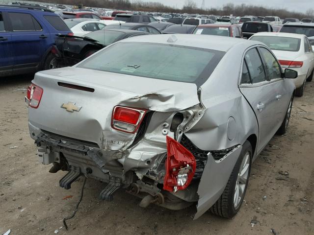 1G11E5SA3DF170342 - 2013 CHEVROLET MALIBU 2LT SILVER photo 4