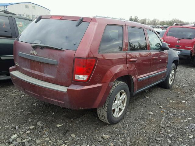 1J8GR48K47C679936 - 2007 JEEP GRAND CHER RED photo 4