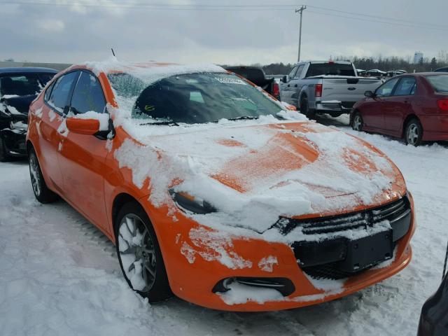 1C3CDFBA9DD308622 - 2013 DODGE DART SXT ORANGE photo 1