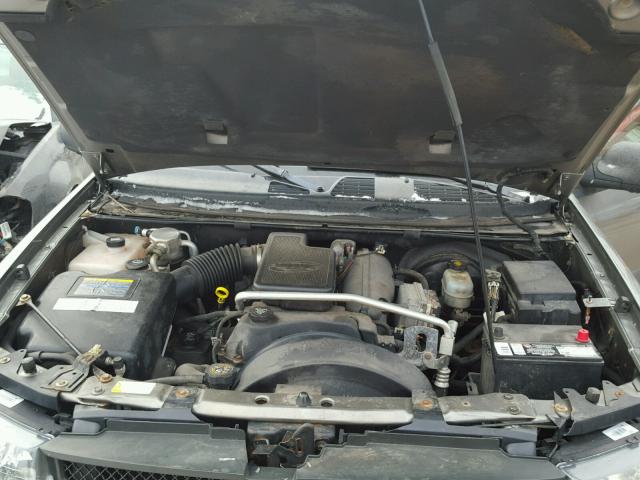 1GNET16S756153305 - 2005 CHEVROLET TRAILBLAZE GRAY photo 7