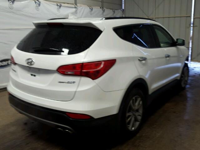 5XYZU3LA7EG224059 - 2014 HYUNDAI SANTA FE S 白色 照片 4