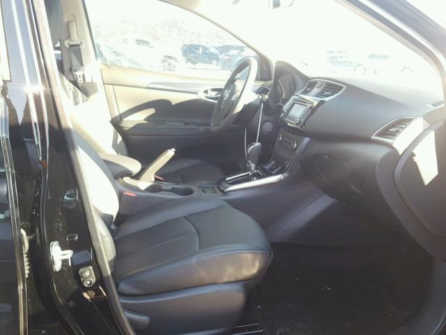 3N1AB7AP0HY395711 - 2017 NISSAN SENTRA S BLACK photo 5