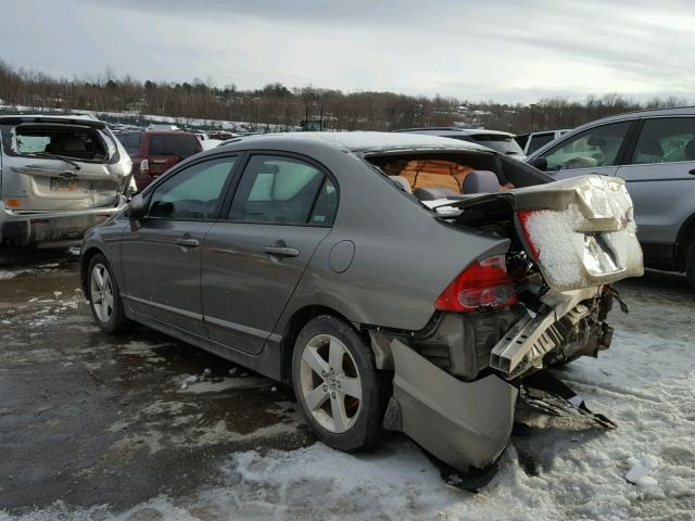 2HGFA15886H525034 - 2006 HONDA CIVIC EX ნაცრისფერი ფოტო 3