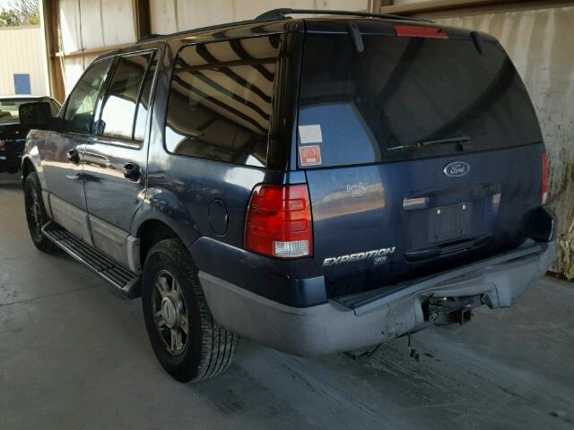 1FMRU15W33LA64711 - 2003 FORD EXPEDITION BLUE photo 3