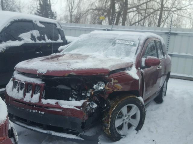 1C4NJDEB6GD804455 - 2016 JEEP COMPASS LA RED photo 2