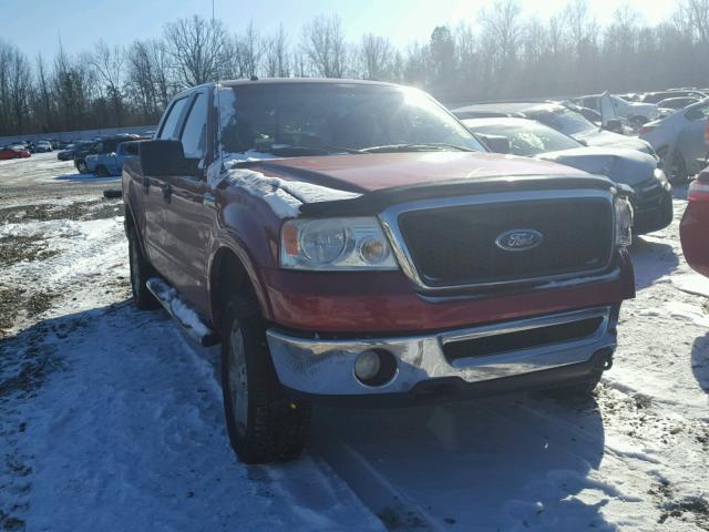 1FTPW14VX7KC23590 - 2007 FORD F150 SUPER RED photo 1