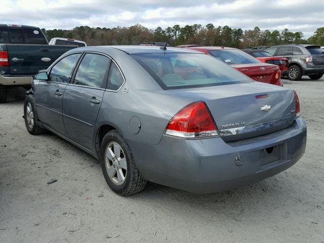 2G1WT58KX79221439 - 2007 CHEVROLET IMPALA LT GRAY photo 3