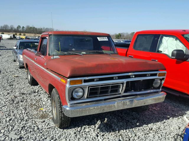 F10BUY88342 - 1977 FORD F-100 RED photo 1