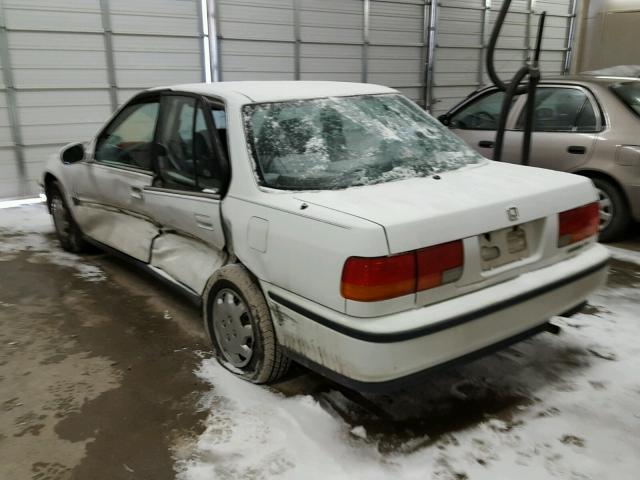 1HGCB7659NA156768 - 1992 HONDA ACCORD LX WHITE photo 3