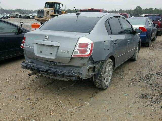 3N1AB61E17L724176 - 2007 NISSAN SENTRA 2.0 SILVER photo 4