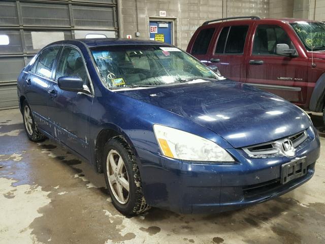 1HGCM55795A007939 - 2005 HONDA ACCORD EX BLUE photo 1