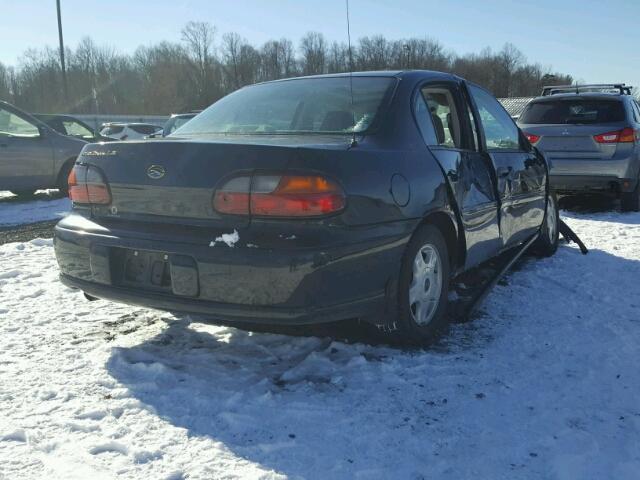 1G1NE52J216170779 - 2001 CHEVROLET MALIBU LS BLACK photo 4