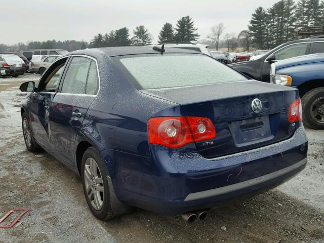 3VWSF71KX6M788000 - 2006 VOLKSWAGEN JETTA 2.5 BLUE photo 3