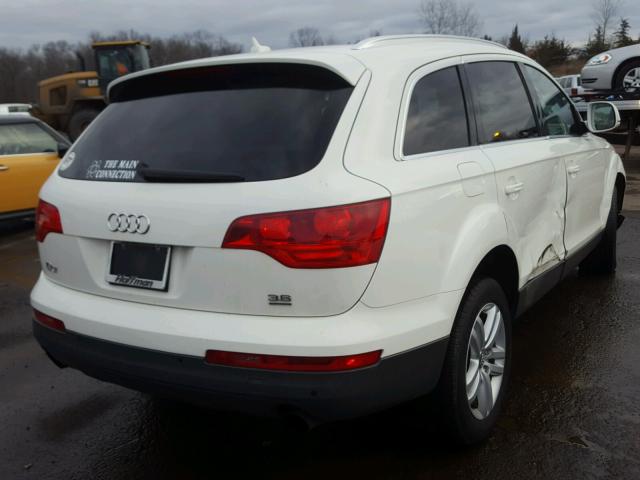 WA1AY74L99D003960 - 2009 AUDI Q7 3.6 QUA WHITE photo 4