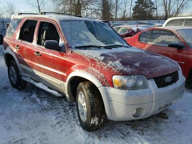 1FMYU93187KB98580 - 2007 FORD ESCAPE XLT RED photo 1