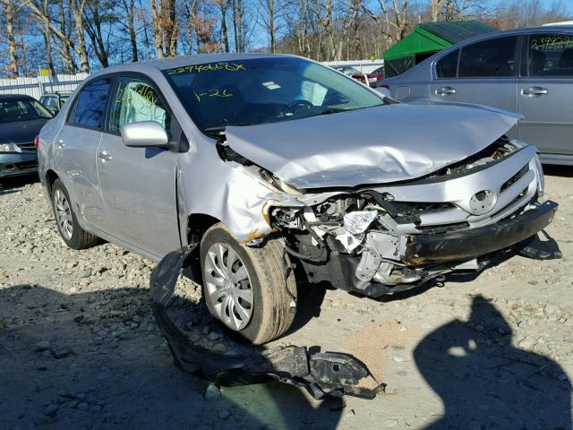 2T1BU4EE3CC810354 - 2012 TOYOTA COROLLA BA GRAY photo 1