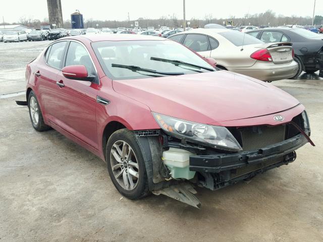 KNAGM4A75B5060039 - 2011 KIA OPTIMA LX RED photo 1