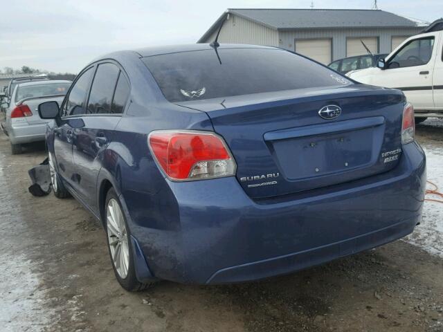 JF1GJAD67CH017034 - 2012 SUBARU IMPREZA PR BLUE photo 3