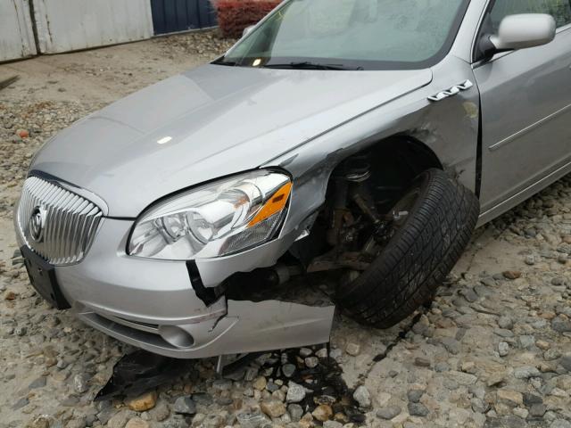 1G4HC5E15AU131021 - 2010 BUICK LUCERNE CX GRAY photo 9