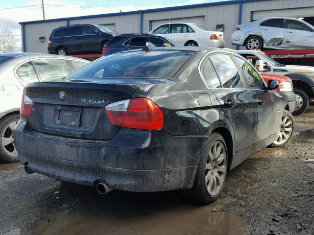 WBAVD53508A282853 - 2008 BMW 335 XI BLACK photo 4