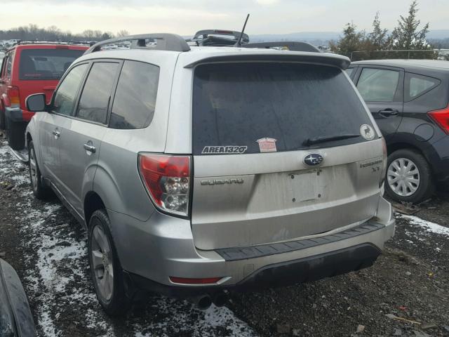 JF2SH65629H739968 - 2009 SUBARU FORESTER 2 SILVER photo 3