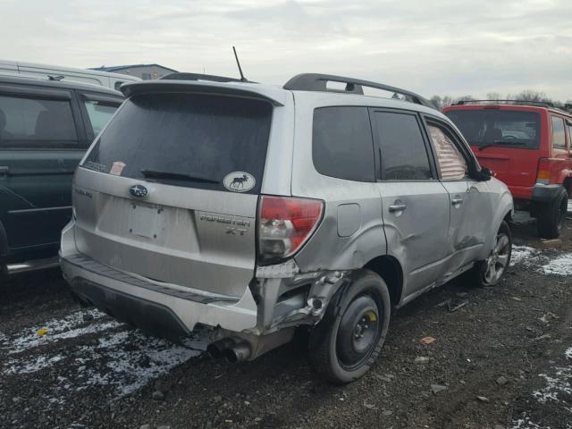 JF2SH65629H739968 - 2009 SUBARU FORESTER 2 SILVER photo 4