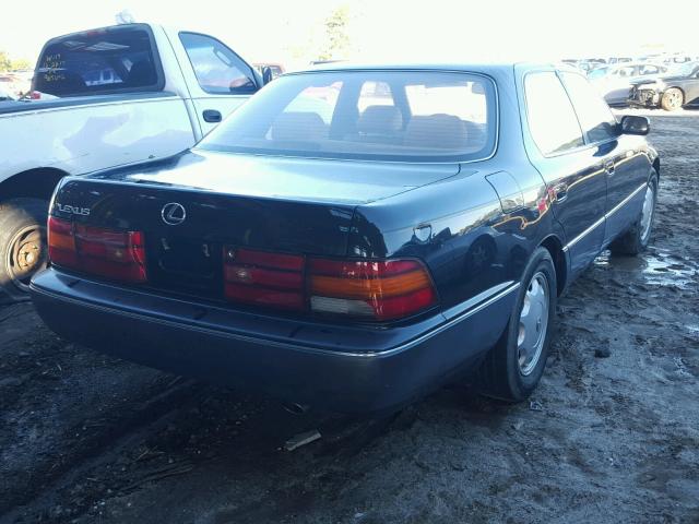 JT8UF11E6P0158979 - 1993 LEXUS LS 400 BLACK photo 4