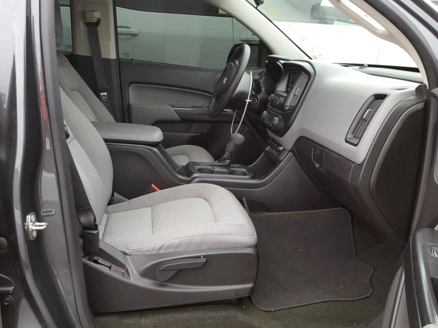 1GCGSBEA2G1267375 - 2016 CHEVROLET COLORADO GRAY photo 5