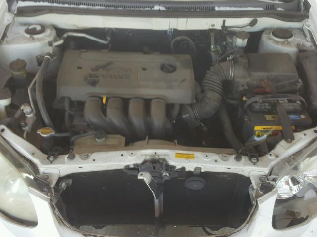 2T1BR32E65C466179 - 2005 TOYOTA COROLLA CE WHITE photo 7