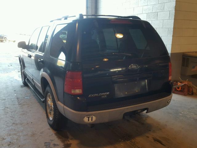 1FMDU73E92UA49890 - 2002 FORD EXPLORER X BLACK photo 3