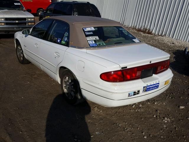 2G4WB52K2X1413421 - 1999 BUICK REGAL LS WHITE photo 3