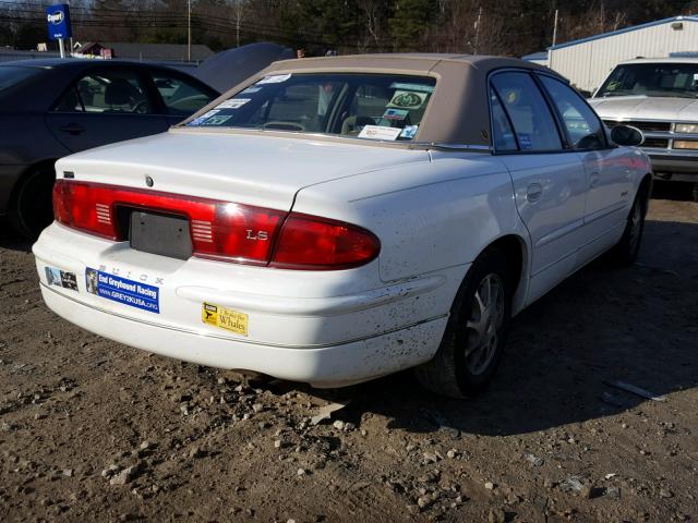 2G4WB52K2X1413421 - 1999 BUICK REGAL LS WHITE photo 4