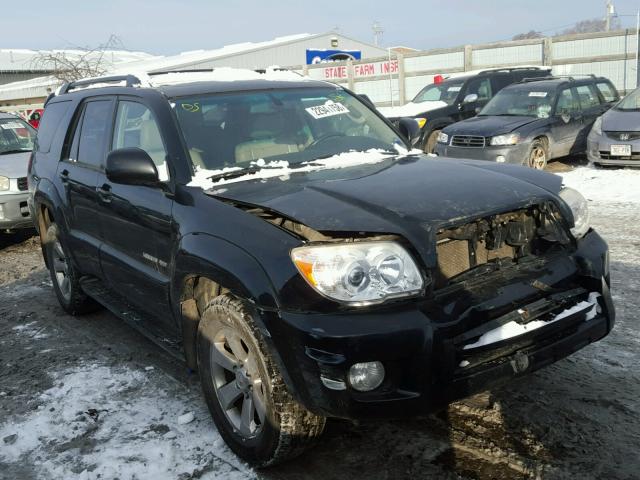 JTEBU17R168067350 - 2006 TOYOTA 4RUNNER LI BLACK photo 1