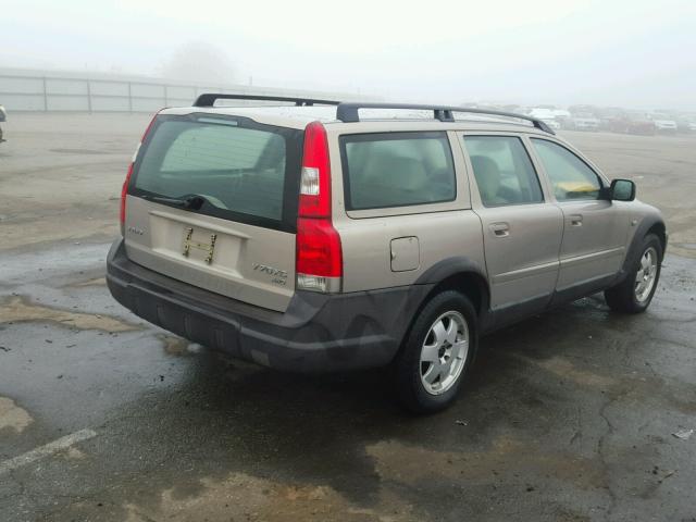 YV1SZ58D011022752 - 2001 VOLVO V70 XC GOLD photo 4