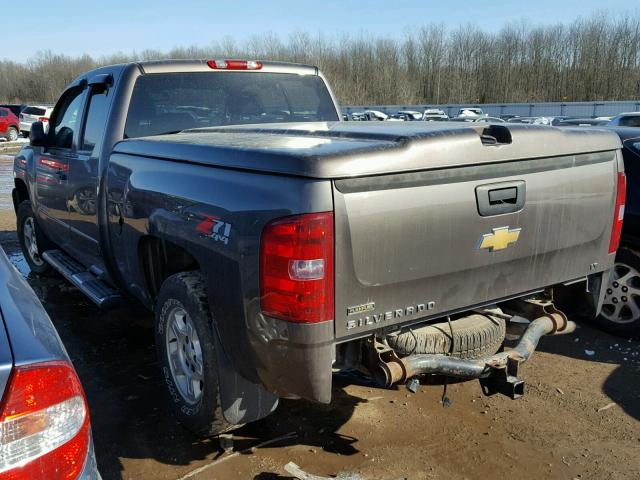 2GCEK190281302690 - 2008 CHEVROLET SILVERADO BROWN photo 3