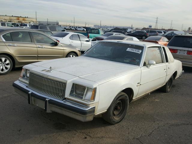 4M4729Z164503 - 1979 BUICK RIVIERA WHITE photo 2