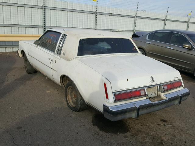 4M4729Z164503 - 1979 BUICK RIVIERA WHITE photo 3