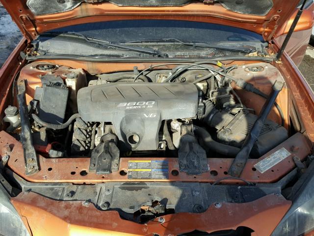 2G2WS522351227733 - 2005 PONTIAC GRAND PRIX ORANGE photo 7